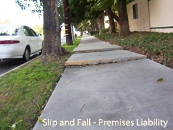 Premises Liability - Dangerous Sidewalks