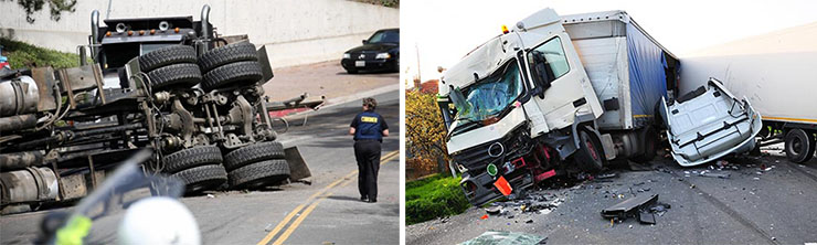 Image of 2 Truck Accidents