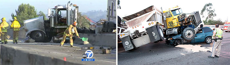 Image of 2 Truck Accidents